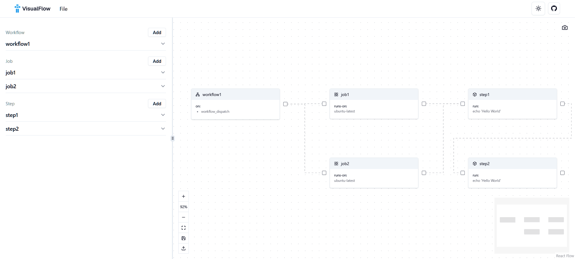VisualFlow screenshot